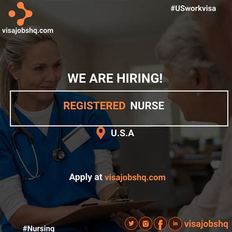 rn sponsorship hospitals in usa.